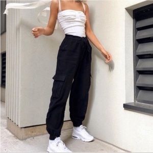 Jogger black pants